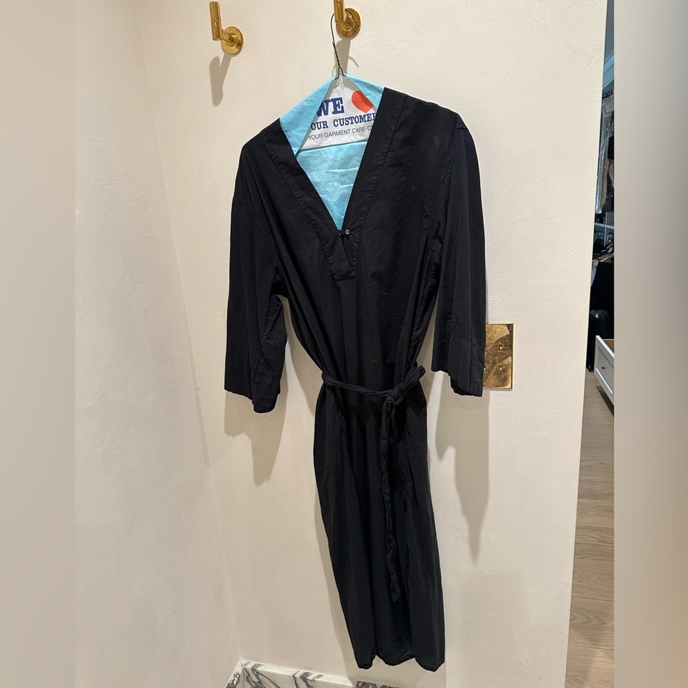 Xirena cotton black dress